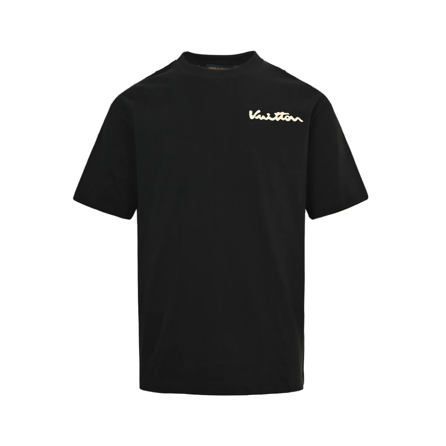 Louis Vuitton/Louis Vuitton 24ss back sun foam printed short sleeves